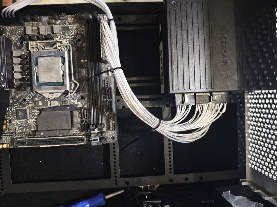 ncase M2 case cable management quick guide