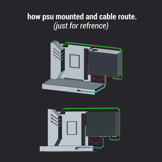 DreambigbyrayMOD custom psu cables for NR200
