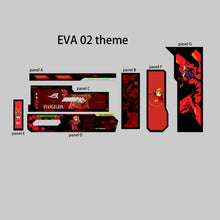 Load image into Gallery viewer, framed version customized ARGB light panels for ASUS GR701 case  rog HYPERION gaming case mod 5v3pin eva 02
