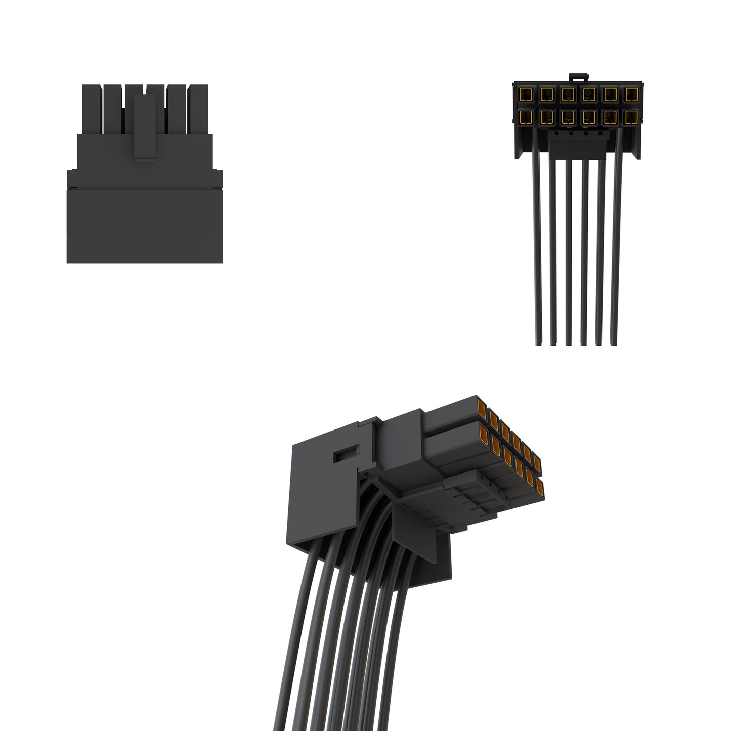 dreambigbyray 90 degreed 12VHPWR 12+4p cable 4090 4080 16pin power cable