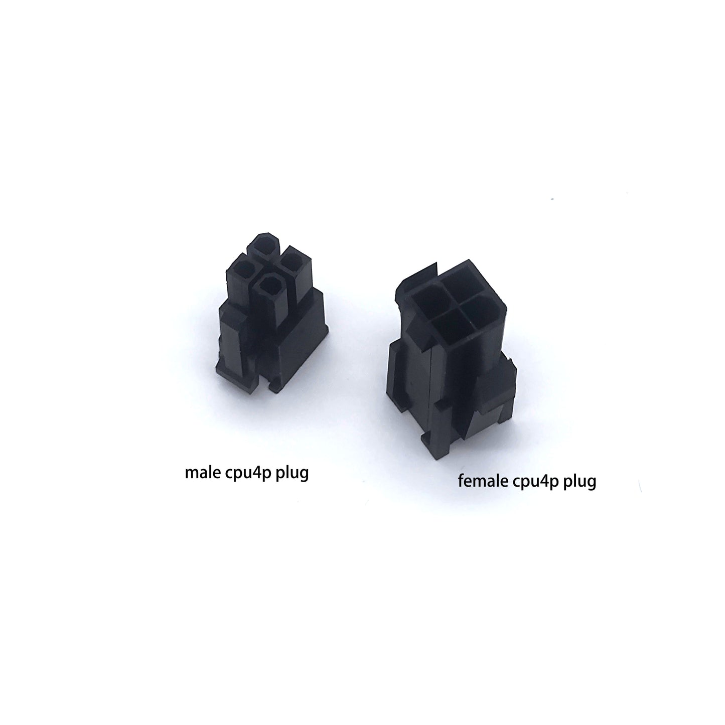DIY psu extension male female plugs