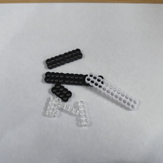 acrylic closed pre-installed sleeved cables combs psu cables management