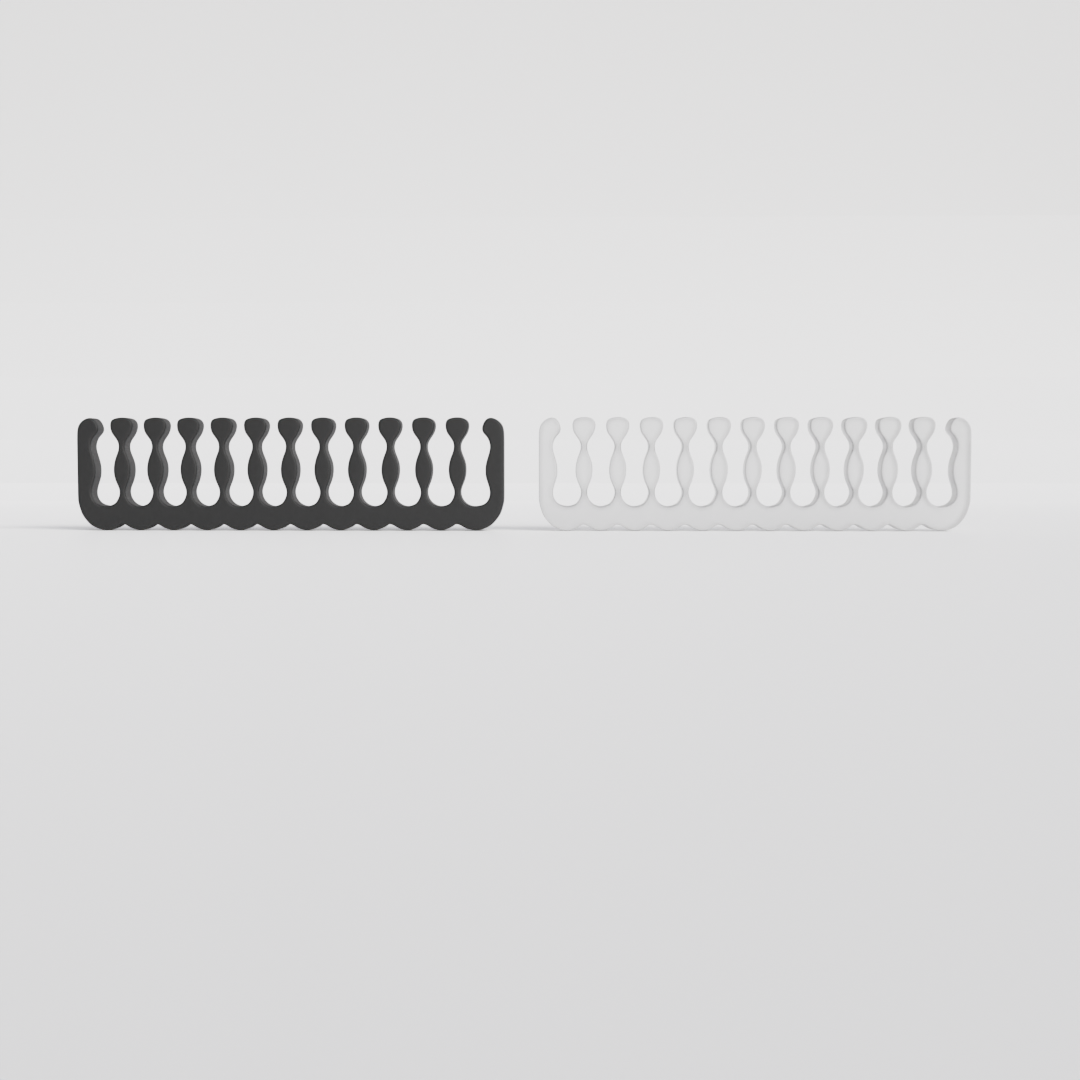 DreambigbyrayMOD 1set 24pcs cable combs cables organizer sets 4x24p 12x8p 8x6p