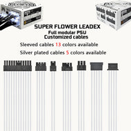 super flower leadex customized full modular psu cables replacement cords