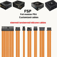 Load image into Gallery viewer, customized psu cables for FSP dagger pro hydro ge itx psu replacement cables
