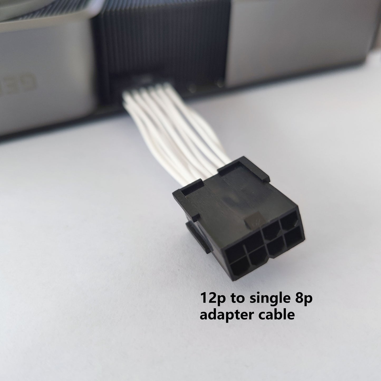 dreambigbyray custom Nvdia 30xx GPU 12p to PCIE8p converter adapter extension cables