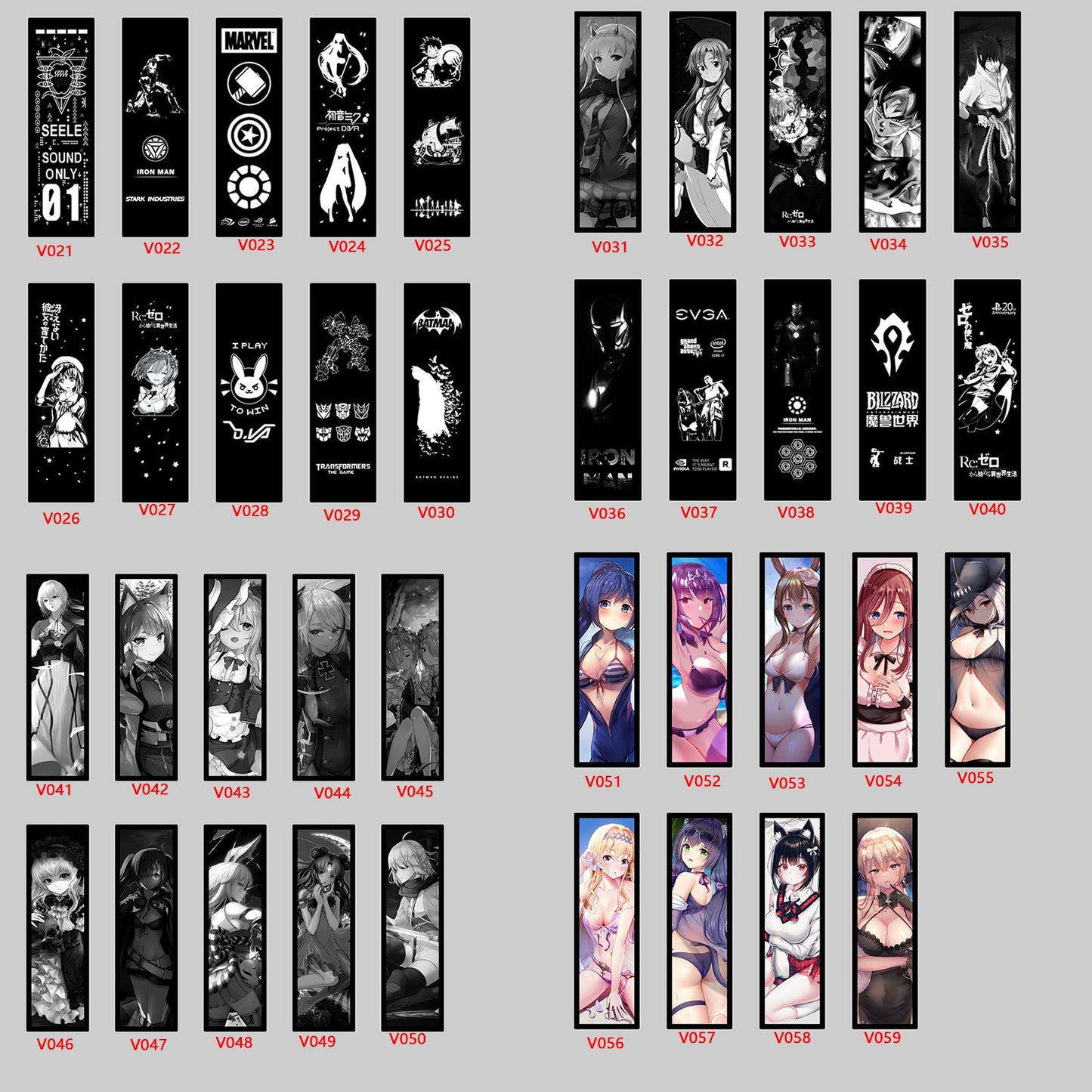 custom rgb pc case light decoration board panel water cooling pc decor computer chassis board PSU case colorful panel