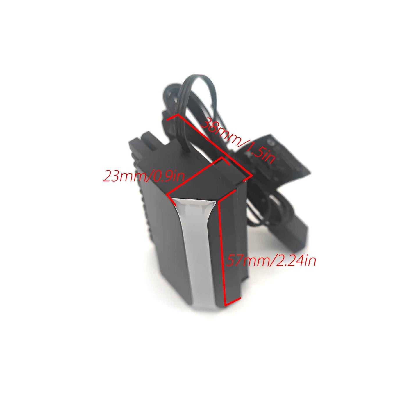 ARGB version light 24p ATX right angle 90 degree adapter argb sync