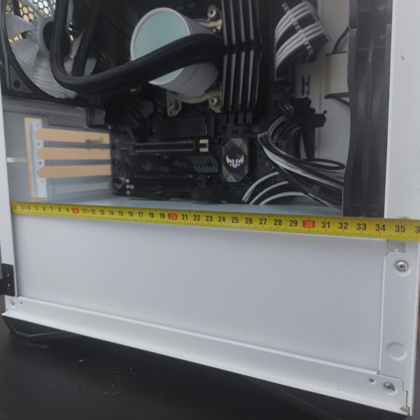 How to measure the gpu backplate/psu shroud size