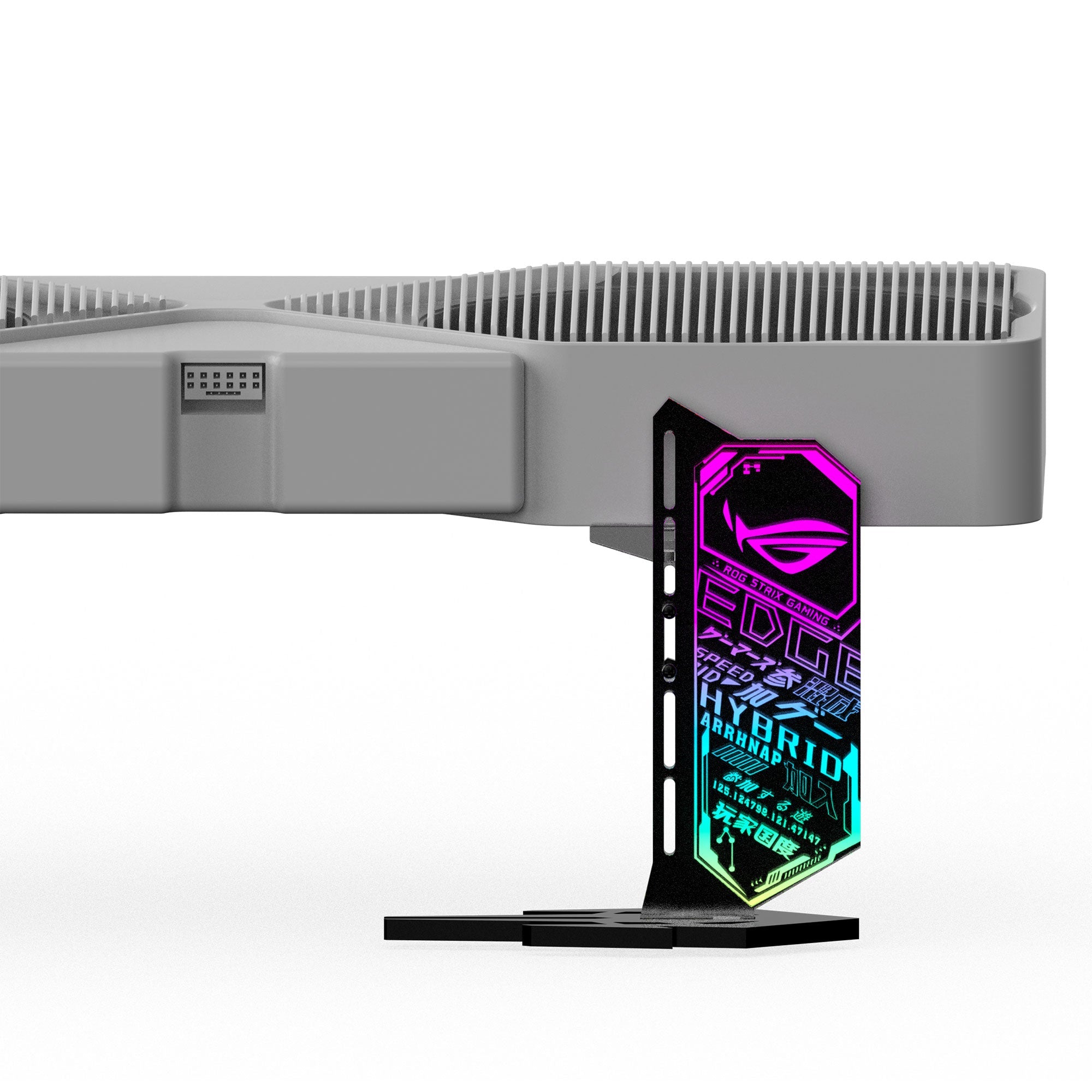 custom RGB decoration gpu holders support