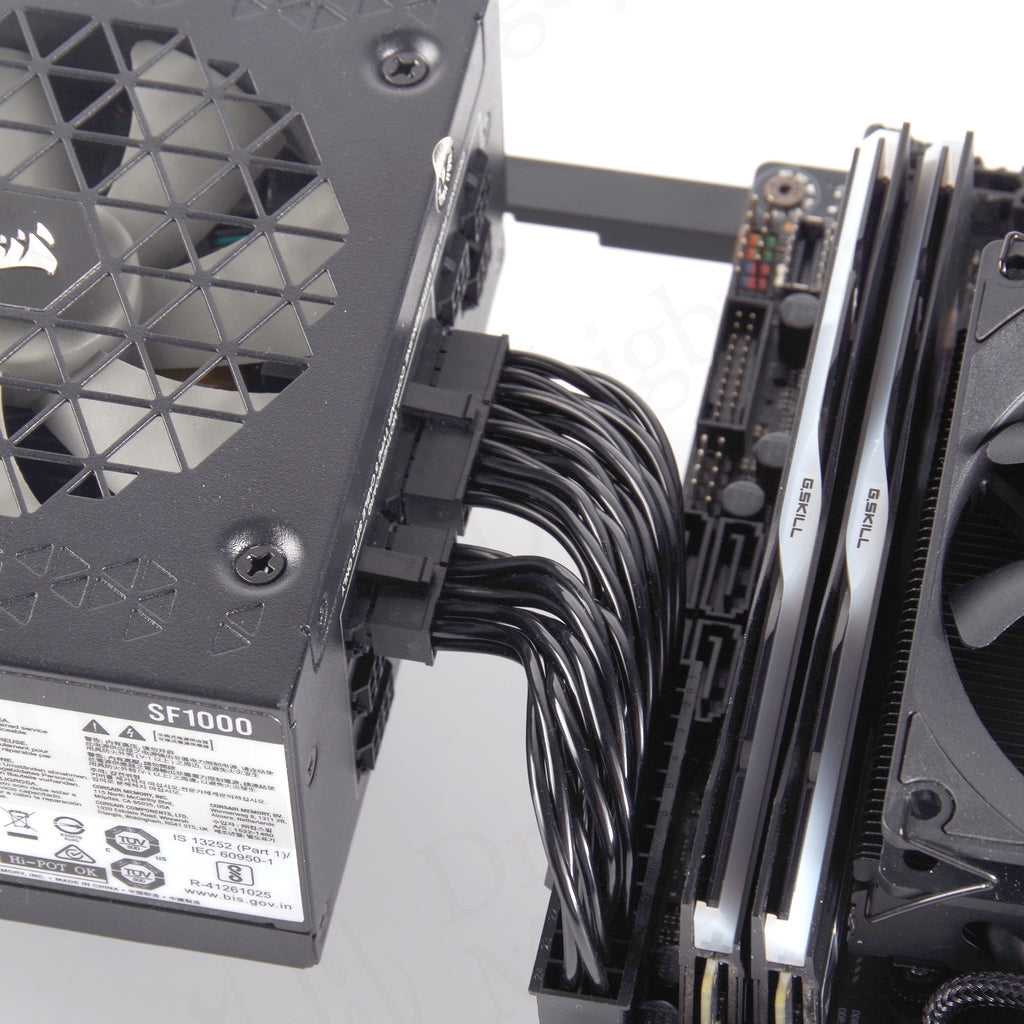 custom psu cables for T1 case