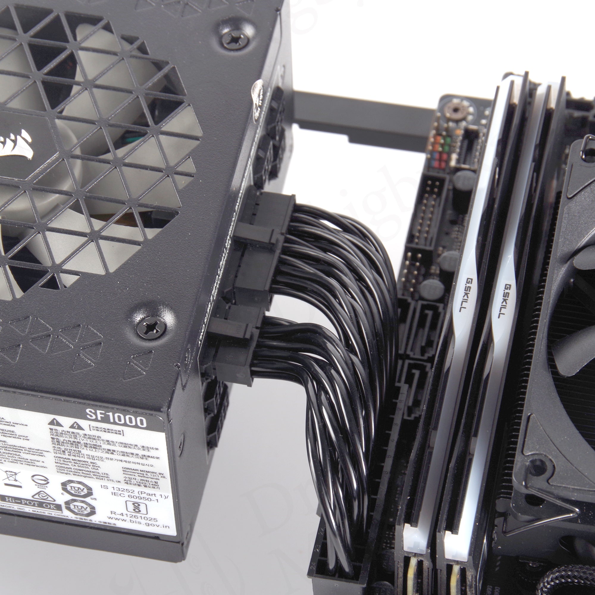 custom psu cables for T1 case