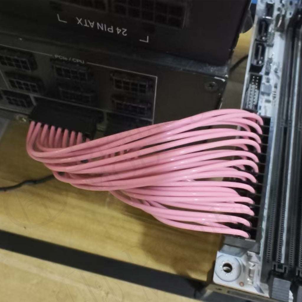 custom psu cables for T1 case