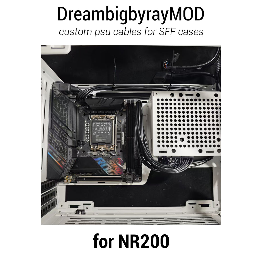 custom psu cables for NR200P
