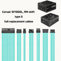 dreambigbyraymod custmoized full replacement cables for corsair SF1000L SF850L RM1200X shift type 5 cables