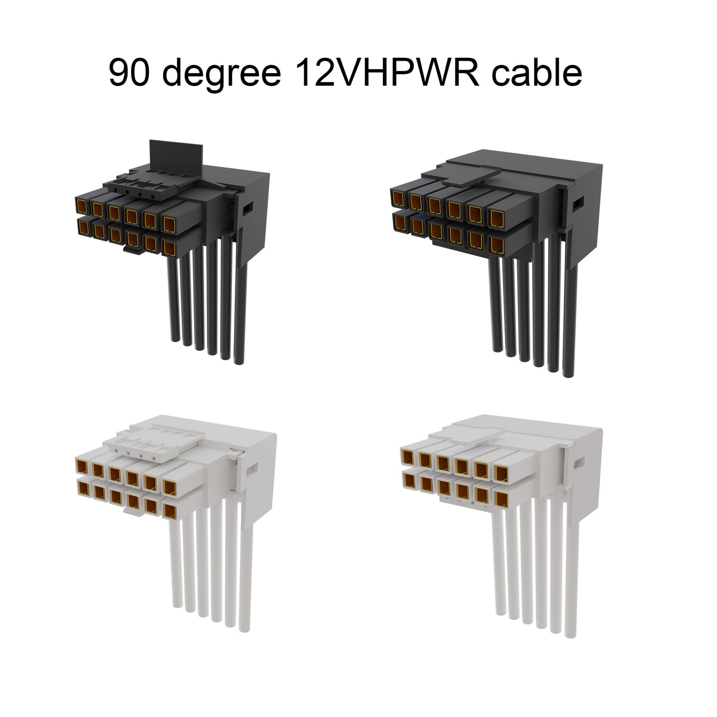 dreambigbyray 90 degreed 12VHPWR 12+4p cable 4090 4080 16pin power cable