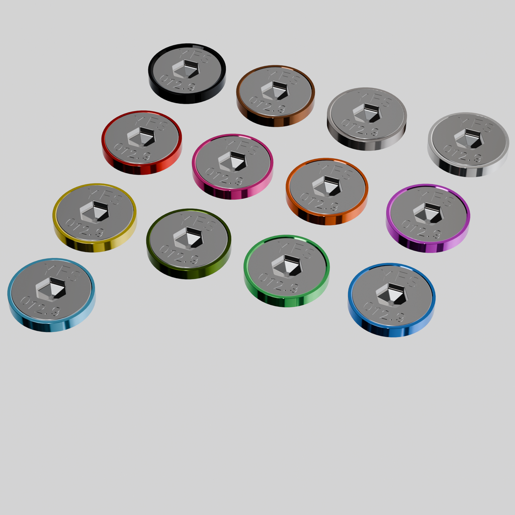 YFS Hex Socket Screw M3 size / colorful Washer