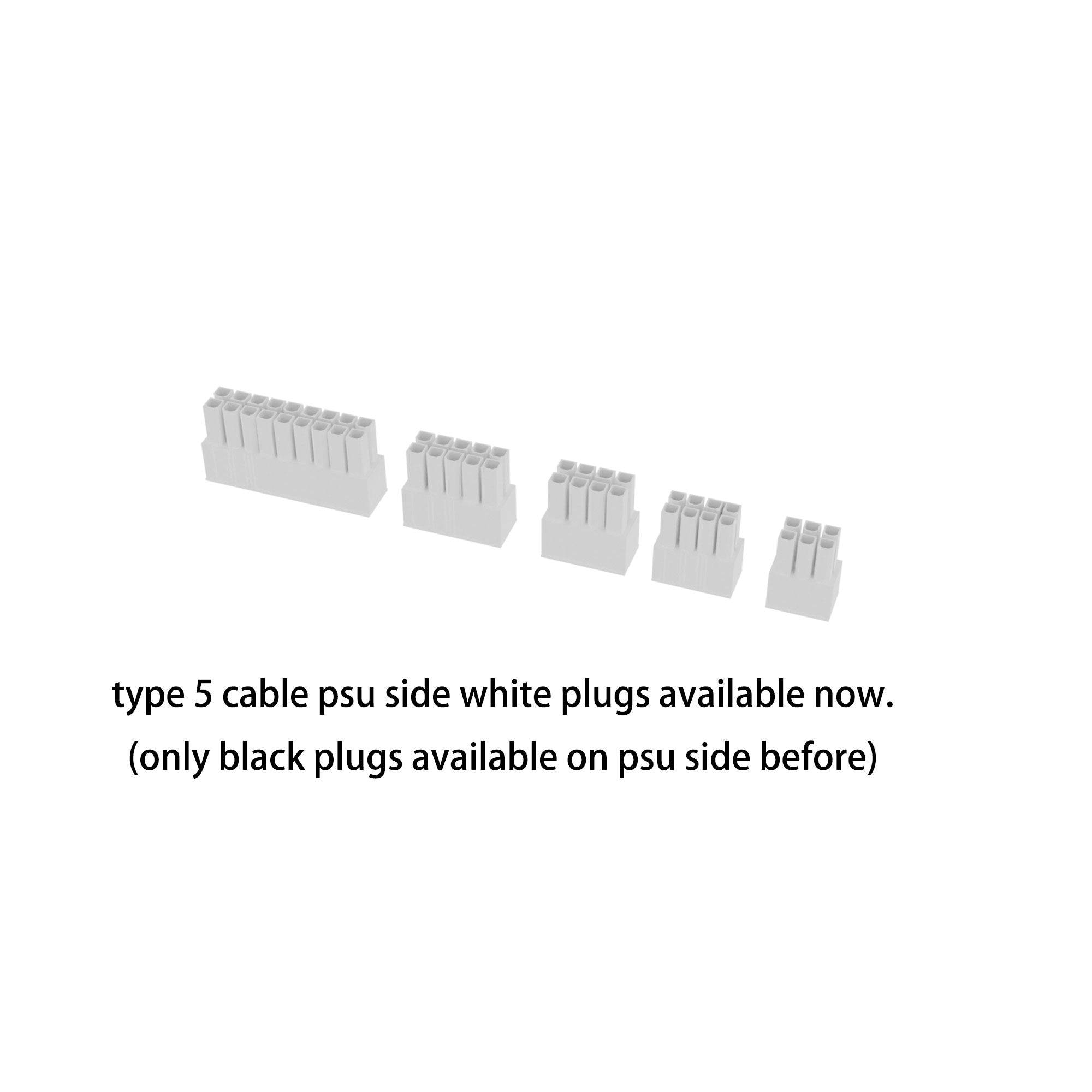 dreambigbyraymod custmoized full replacement cables for corsair SF1000L SF850L RM1200X shift type 5 cables