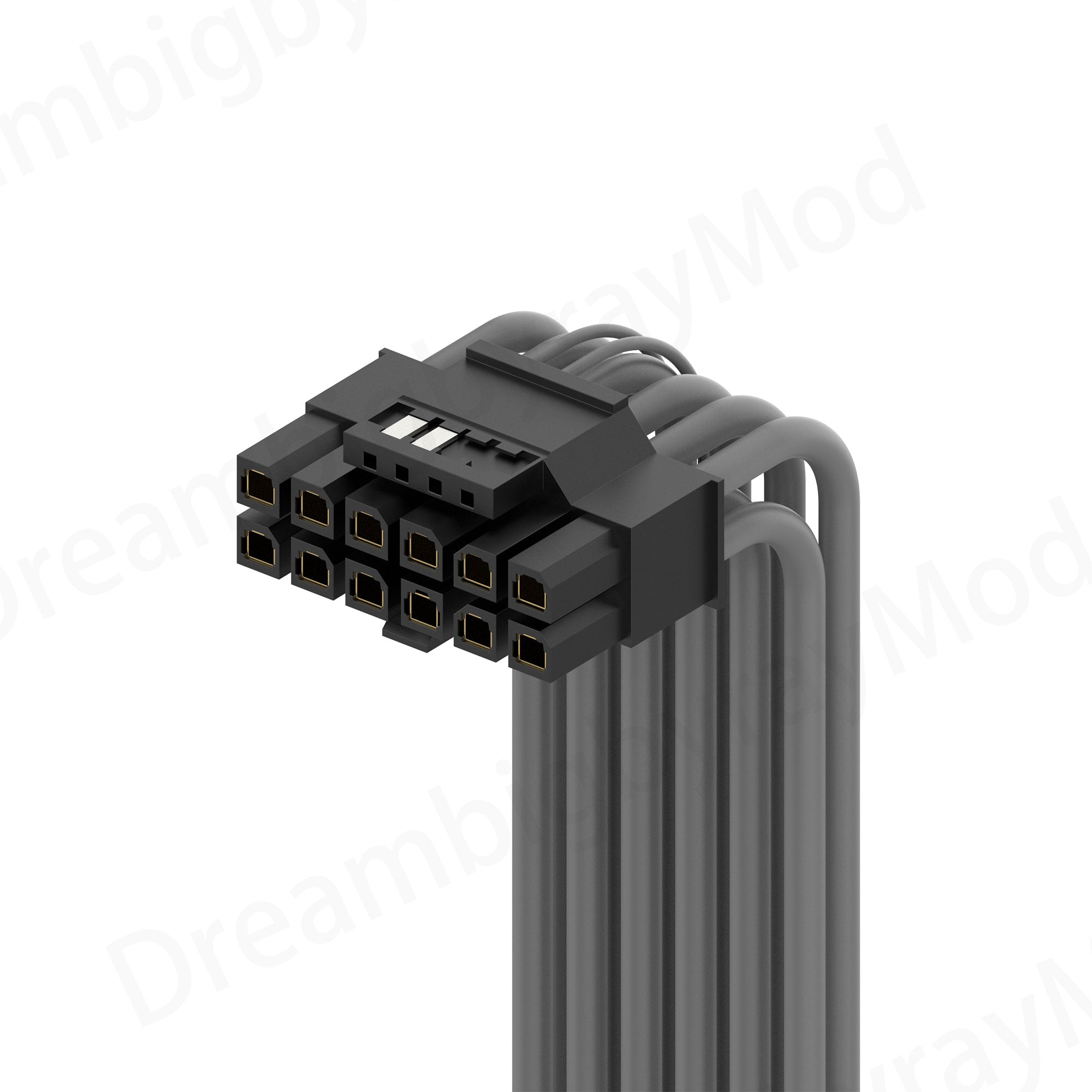 dreambigbyray customized nvidia 12+4p to 3x8p 2x8p cable 4090 4080 power cable 12VHPWR