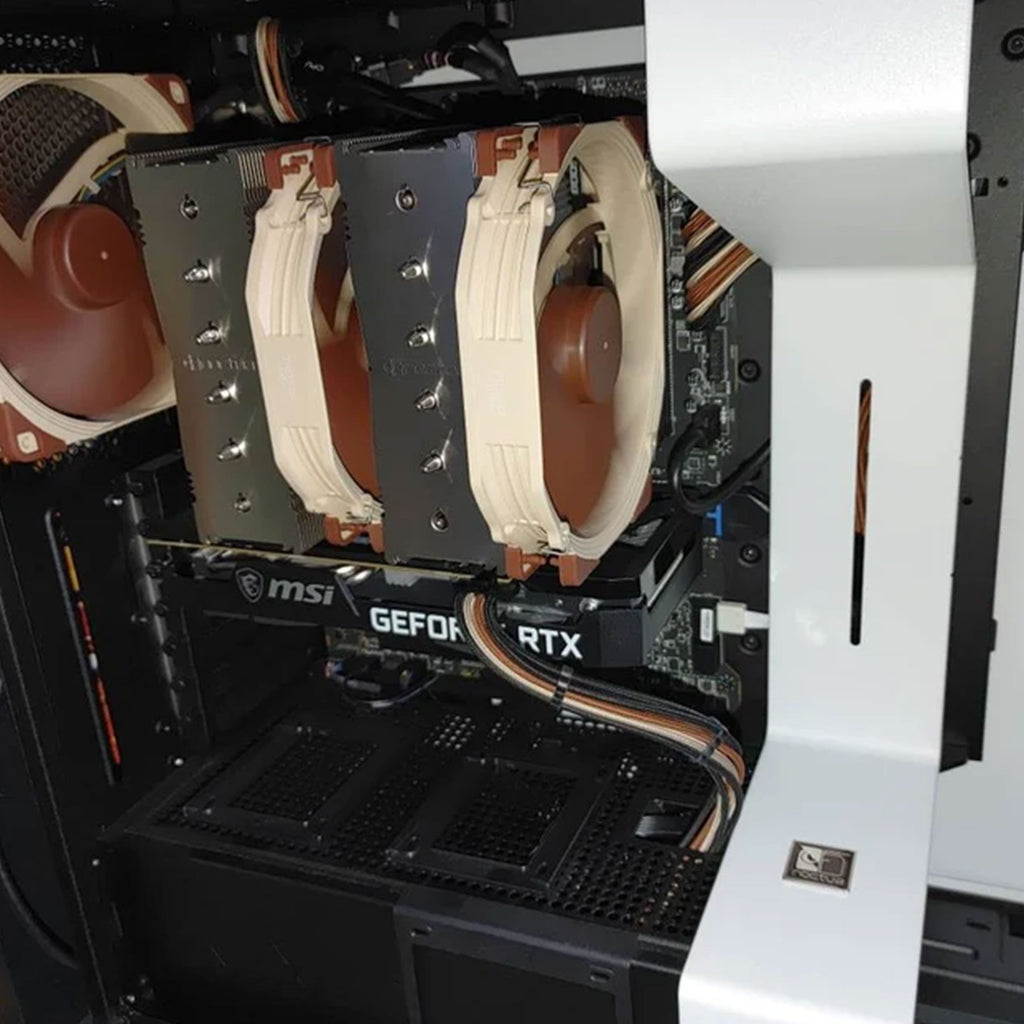 Dreambigbyray customized psu Noctua theme paracord extension kit PSU exntended cables