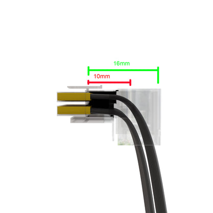 dreambigbyray 90 degreed 12VHPWR 12+4p cable 4090 4080 16pin power cable