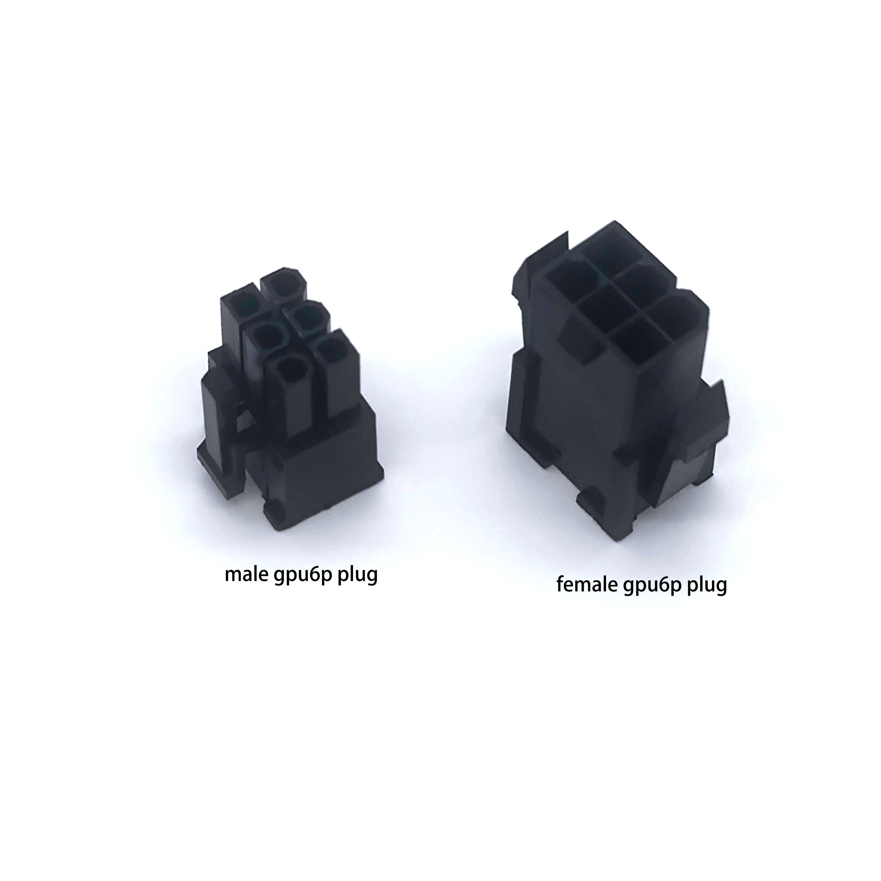 DIY psu extension male female plugs