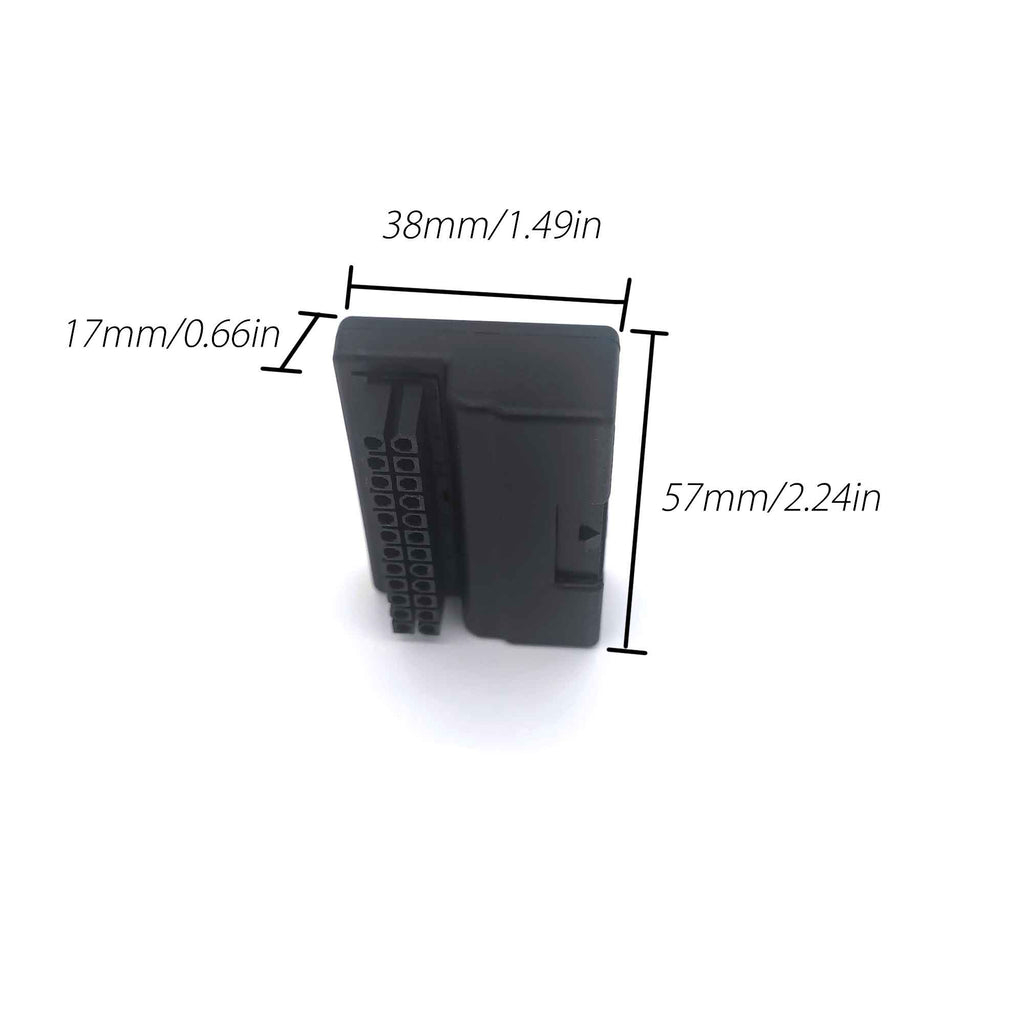 24Pin Right Angle ATX 丨 24 pin 90 Adapter