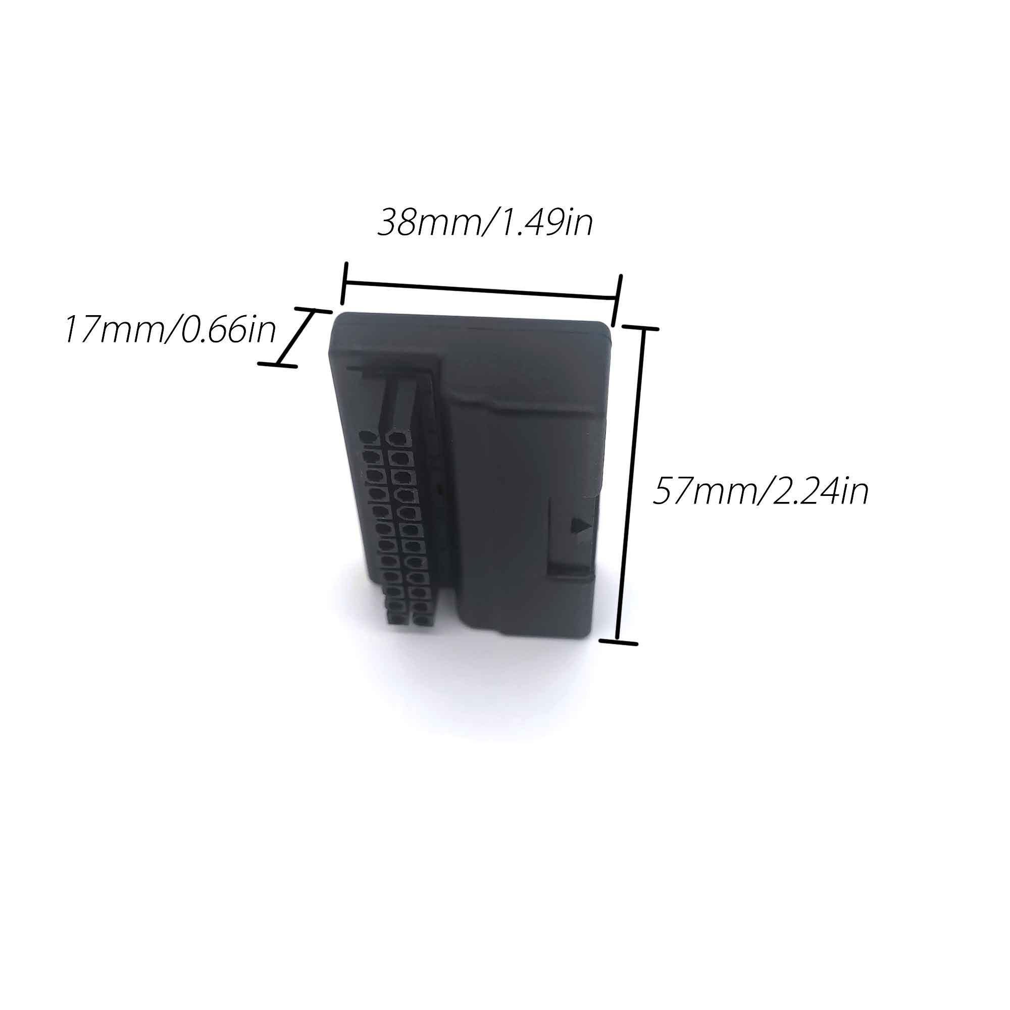 24Pin Right Angle ATX 丨 24 pin 90 Adapter