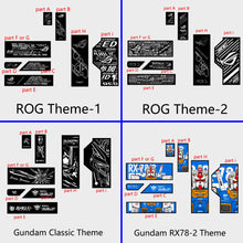 Cargar imagen en el visor de la galería, customized RGB panels for ROG STRIX Helios case decorative backplates
