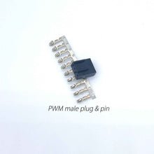 Cargar imagen en el visor de la galería, DIY PWM fan cable 4pin plugs female male plugs pins
