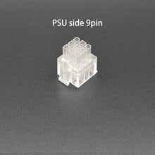 Загрузить изображение в средство просмотра галереи, clear crystal psu plugs for superflower leadex atx connector
