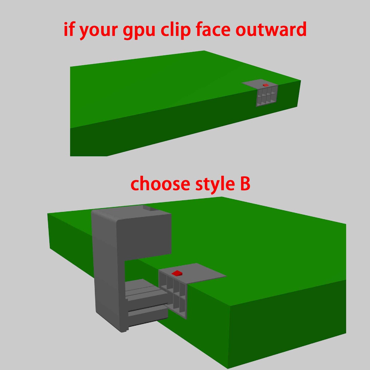 GPU VGA PCIE 8p 6p 180 degree dapter connector