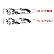 Cargar imagen en el visor de la galería, RGB Msi Dragon Led Board Graphics Card Holder Asus Aura MSI sync Pc Case Decoration Remote Control nvidia gefoce gtx 1050ti 1060 1070ti 1080
