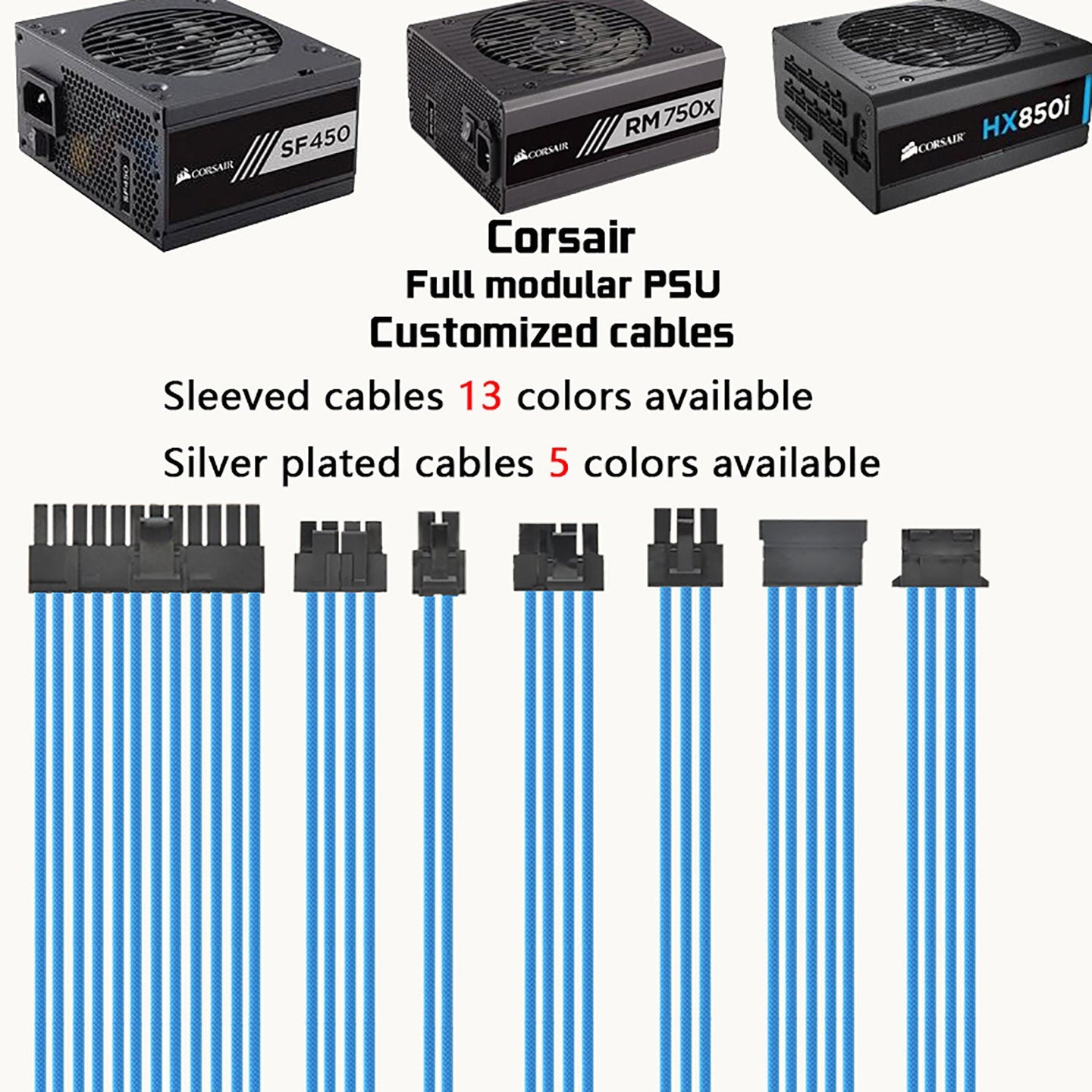 customized-corsair-full-modular-psu-cables-sleeved-silver-plated-cables-mod