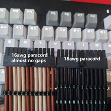 Загрузить изображение в средство просмотра галереи, dreambigbyray premium 16awg paracord psu extension cables kit atx pcie gpu mining rig cords
