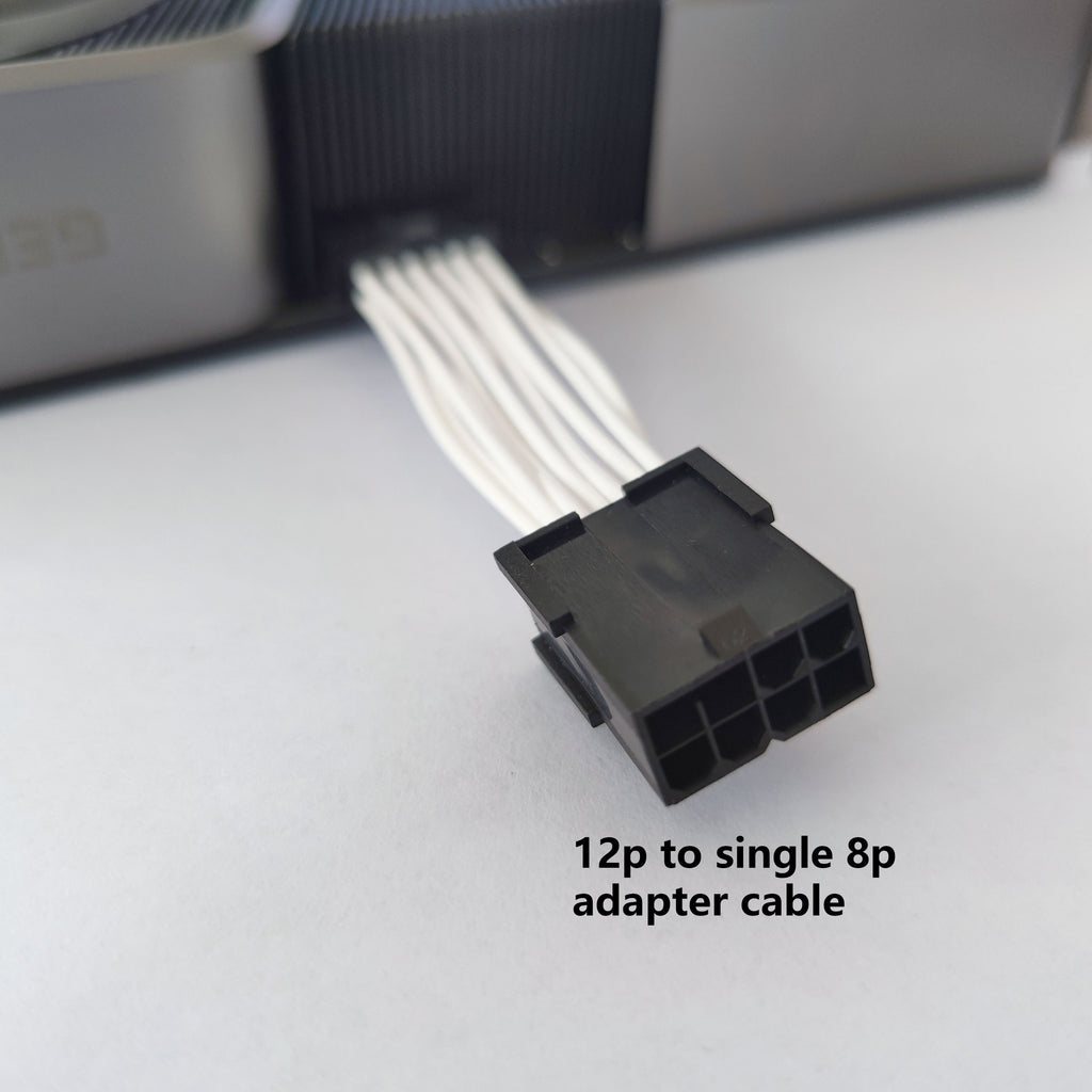 dreambigbyray custom Nvdia 30xx GPU 12p to PCIE8p converter  adapter extension cables