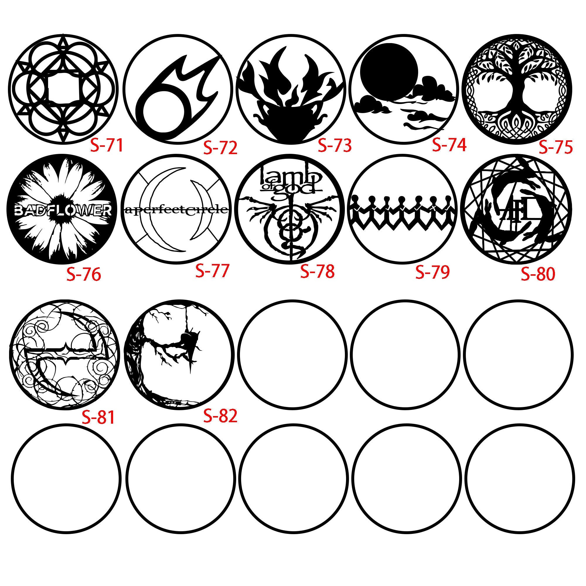 DreambigbyRay MOD 120mm customized laser fan grills decoration support custmoized