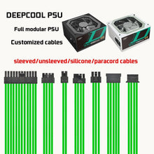 Load image into Gallery viewer, Dreambigbyraymod custom psu modular cables for deepcool psu DQ650-M 750

