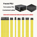 dreambigbyray mod custom Fractal design psu ION ION+ cables full modular replacement cables