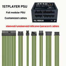 Cargar imagen en el visor de la galería, 1stplayer DK6.0 psu custom full modular cables replacement cords
