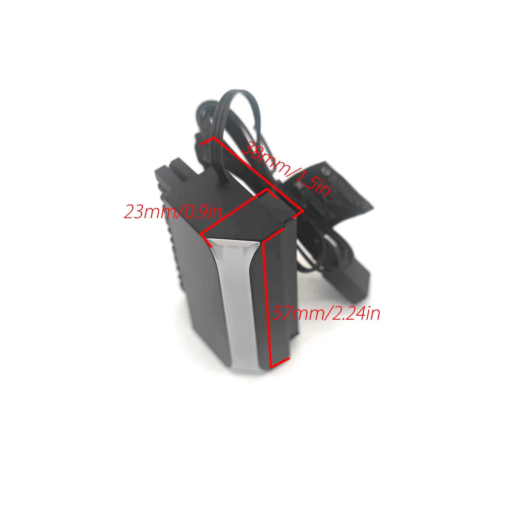 ARGB version light 24p ATX right angle 90 degree adapter argb sync